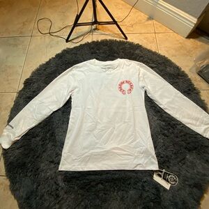 Chrome Hearts White T-Shirt with Black Print